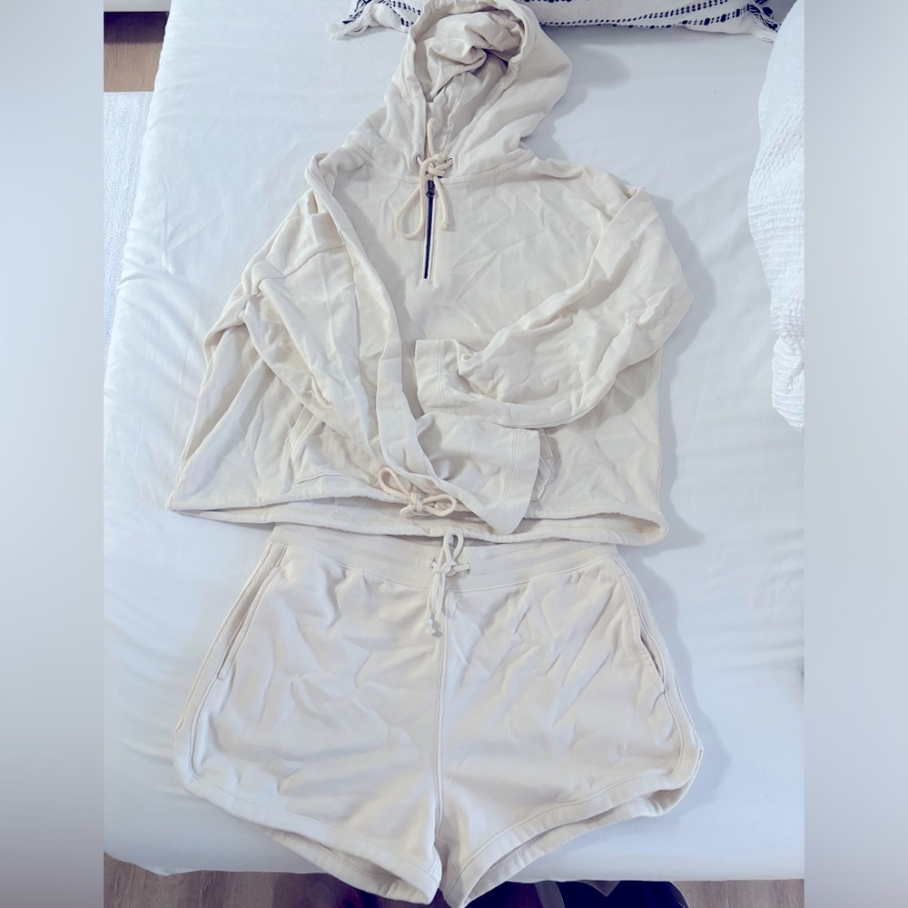 NWT J Crew 2-piece short set-size small